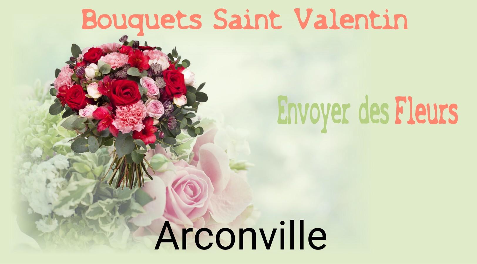 Roses de Saint-Valentin livrées à Arconville